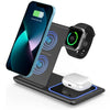 Foldable LED Wireless Charging Station