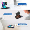 Foldable LED Wireless Charging Station